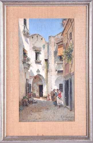 Lot 95A - Federico del CampoÂ (1837-1923) Peruvian...