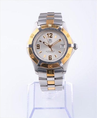 Lot 314 - A Tag Heuer Professional stainless steel and...