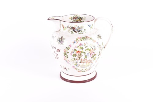 Lot 189 - A William IV over-sized commemorative ceramic...