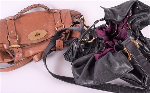 Lot 360 - A Mulberry satchel bag in brown leather along...