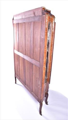 Lot 12 - A large Louis XV style serpentine front...