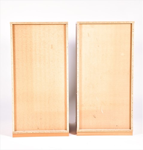 Lot 58 - A pair of contemporary eight drawer narrow...