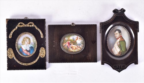 Lot 345 - English School, 19th century a portrait...