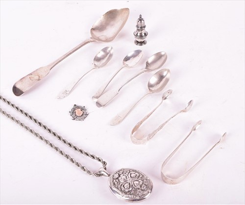 Lot 455 - A sterling silver medal pendantÂ  Birmingham...