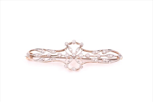 Lot 533 - A late 19th / early 20th century diamond...