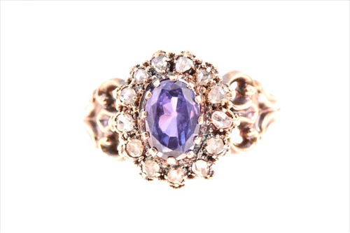 Lot 488 - An early to mid 20th century diamond and...