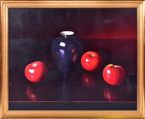 Lot 131 - P Fortunato (20th century) Italian still life...