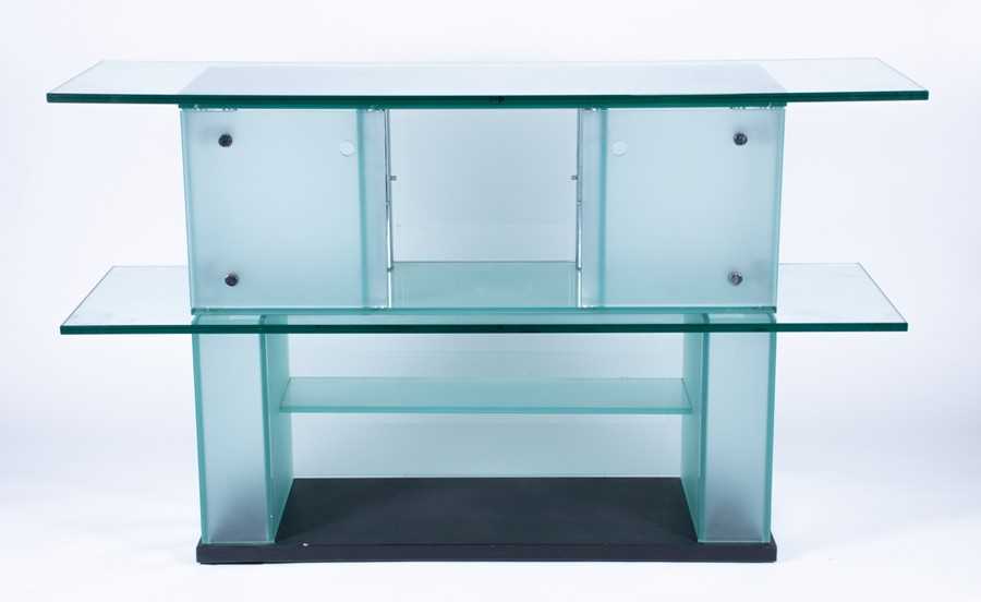 Lot 34 - An impressive 20th century glass drinks...