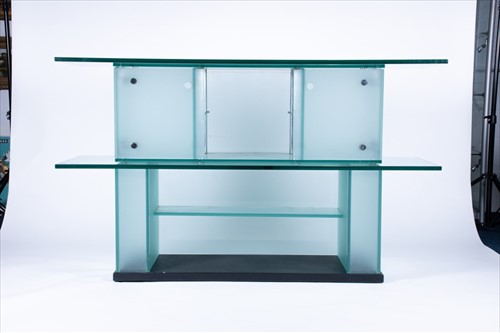 Lot 34 - An impressive 20th century glass drinks...