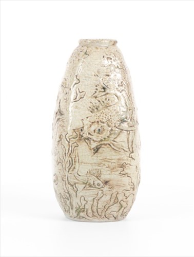 Lot 234 - An early 20th century Martin Brothers aquatic...
