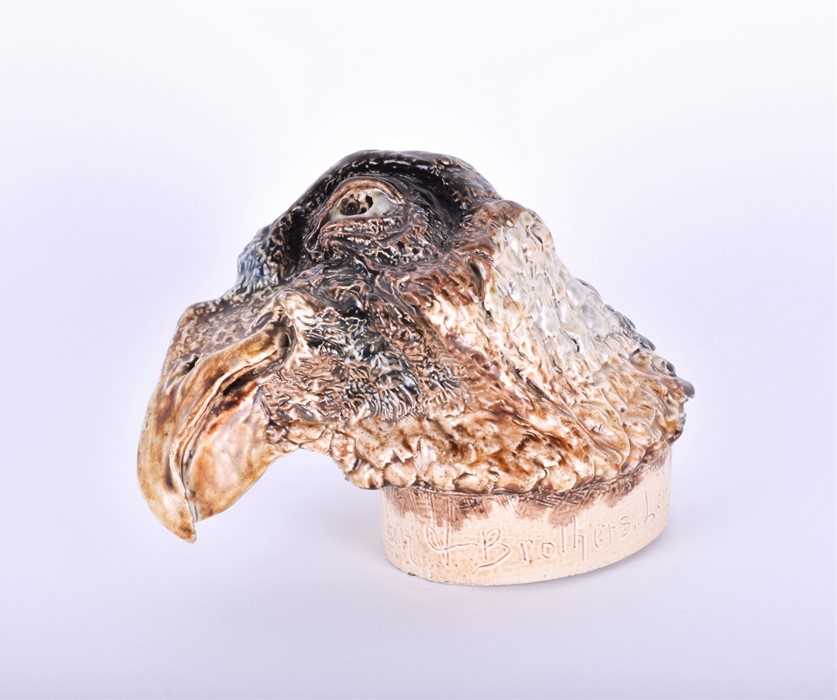Lot 235 - A large Martin Brothers stoneware bird jar...