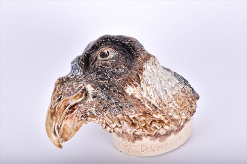 Lot 235 - A large Martin Brothers stoneware bird jar...