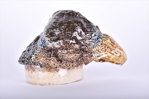 Lot 235 - A large Martin Brothers stoneware bird jar...