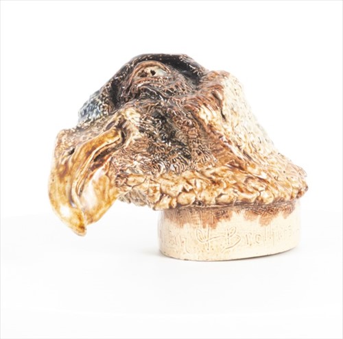 Lot 235 - A large Martin Brothers stoneware bird jar...