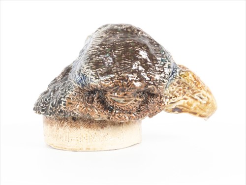 Lot 235 - A large Martin Brothers stoneware bird jar...