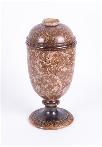 Lot 226 - A 19th century Martin Brothers stoneware oil...