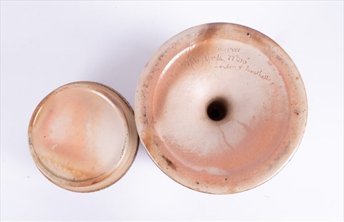 Lot 226 - A 19th century Martin Brothers stoneware oil...