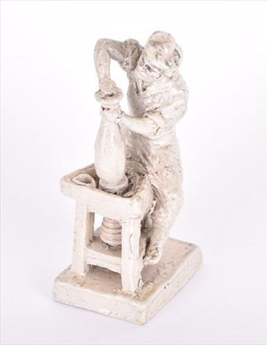 Lot 222 - A Martin Brothers figure study titled 'The...
