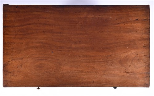 Lot 25 - A George III mahogany bachelorâ€™s chest with...