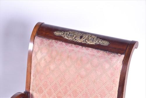 Lot 18 - Two late 19th century French mahogany...