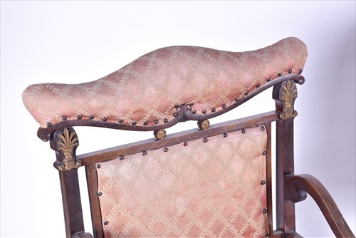 Lot 18 - Two late 19th century French mahogany...