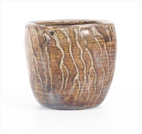 Lot 207 - A Martin Brothers small stoneware vase by...