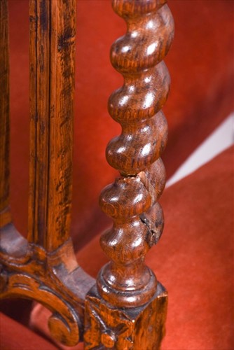 Lot 16 - A set of ten early 20th century oak Carolean...