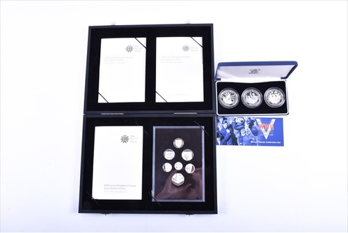 Lot 403 - A 2008 Royal Mint UK Coinage Royal Shield of...