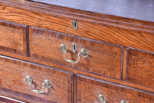Lot 30 - A 19th century oak converted housekeeper's...