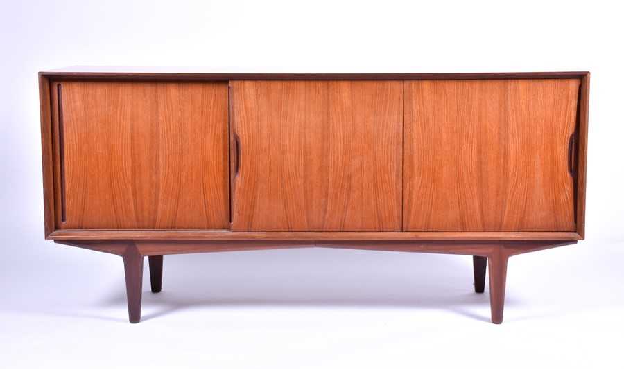 Lot 36 - A 1970s Danish teak G-Plan style sideboard...