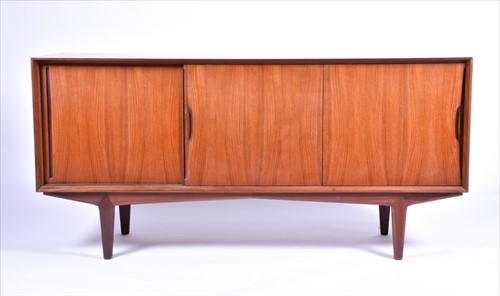 Lot 36 - A 1970s Danish teak G-Plan style sideboard...