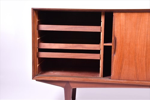 Lot 36 - A 1970s Danish teak G-Plan style sideboard...