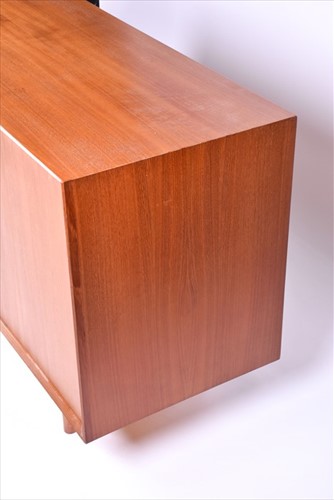 Lot 37 - A 1970s teak G-Plan style sideboard with two...