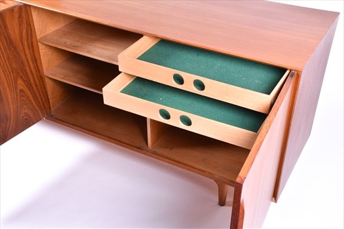 Lot 37 - A 1970s teak G-Plan style sideboard with two...