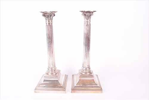 Lot 449 - A pair of 19th century German silver...
