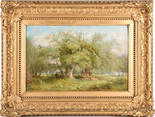 Lot 106 - George Vicat Cole RA (1833-1893) British...
