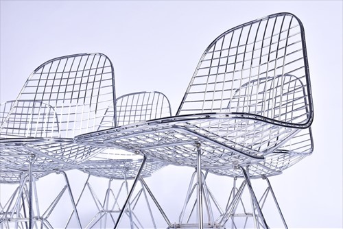 Lot 38 - A set of six Eames for Herman Miller mid...