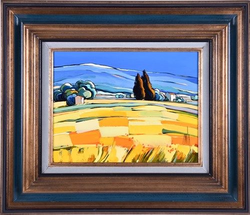 Lot 107 - Leon Zanella (born 1956) French depicting a...
