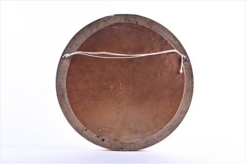Lot 64 - A Victorian Regency style convex mirror of...
