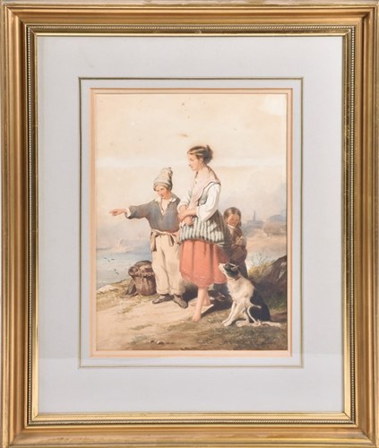 Lot 15 - William Collins R.A (1788-1847) British...