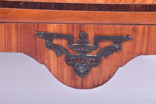 Lot 14 - An 18th century French kingwood and parquetry...