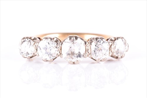 Lot 558 - A late 19th / early 20th century 18ct yellow...