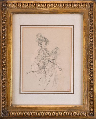 Lot 96 - EugÃ¨ne Louis Gabriel Isabey (1803-1886)...
