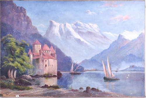 Lot 14 - James Barnes (1870-1923)Â BritishÂ  depicting...