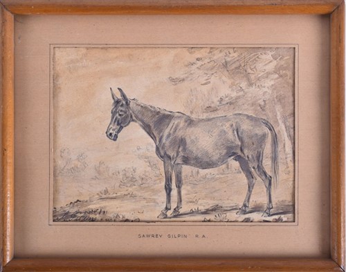 Lot 97 - Attributed toÂ Sawrey Gilpin RA (1733-1807)...