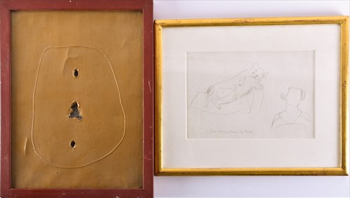 Lot 8 - Manner ofÂ Lucio Fontana 'Concetto Spaziale'...