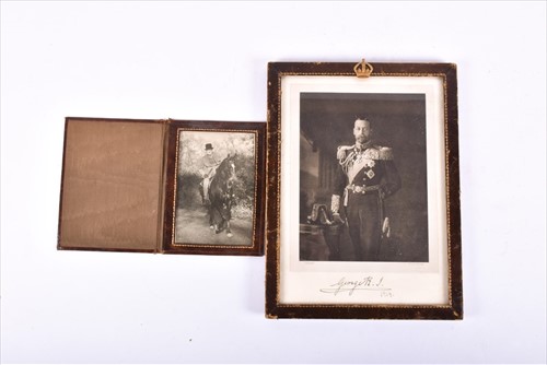 Lot 345 - Of Royal Interest: HM King George V signed...