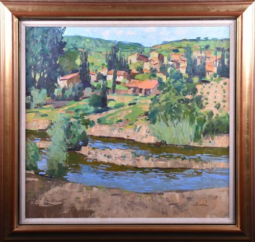 Lot 10 - George Devlin RSA (1937-2014) Scottish...