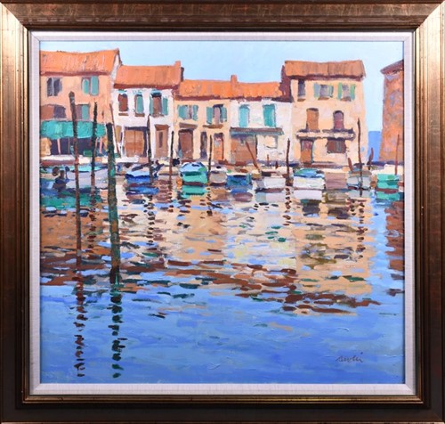 Lot 9 - George Devlin RSA (1937-2014) Scottish...