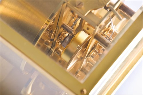 Lot 409 - A Jaeger-LeCoultre 'Atmos' clock, in a...